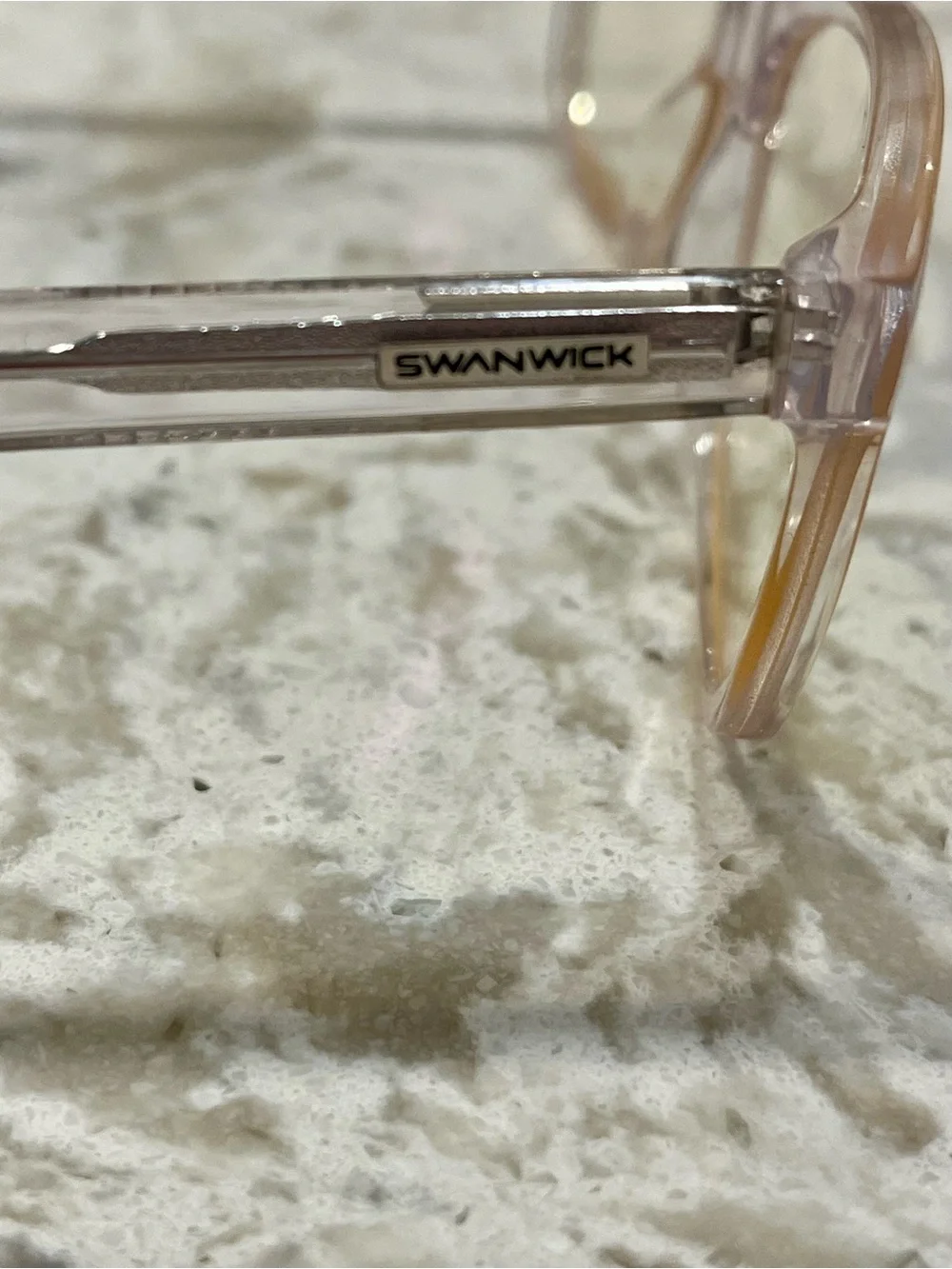Swannies Crystal (Diamond) Blue Light Glasses from the Swanwick Focus Collection